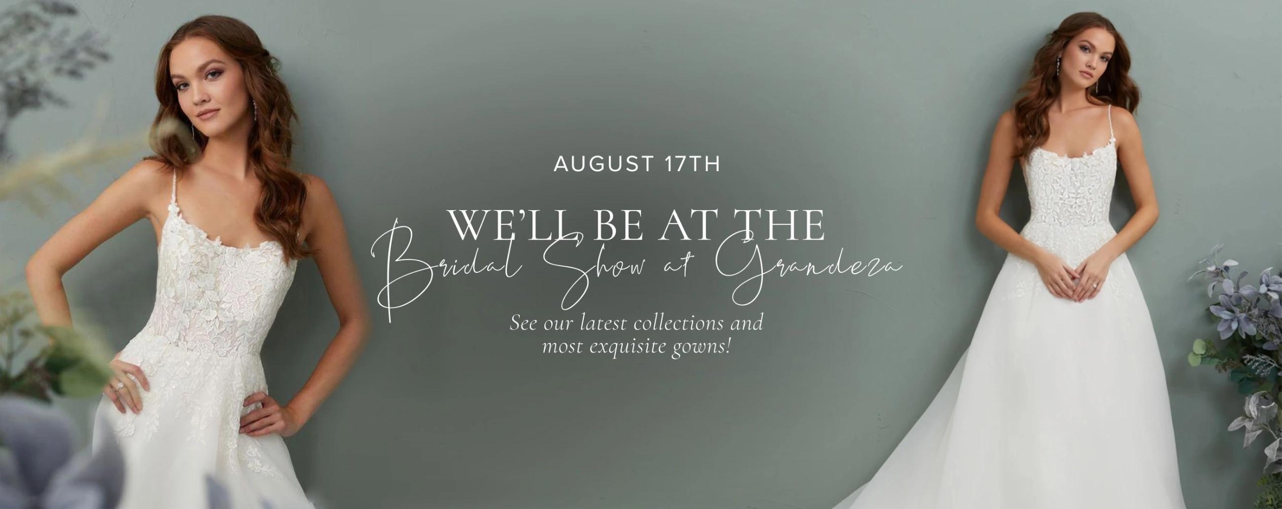 Bridal Show August event banner for desktop